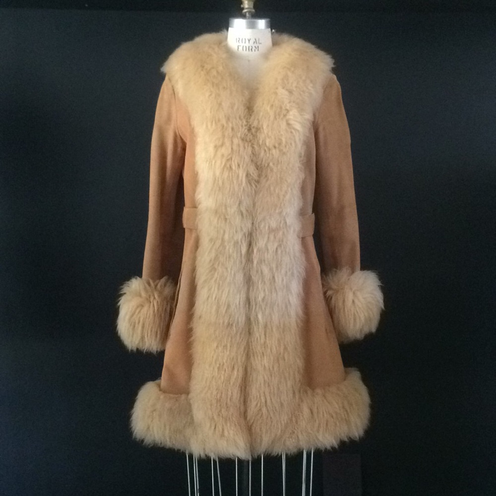 Vintage suede coat